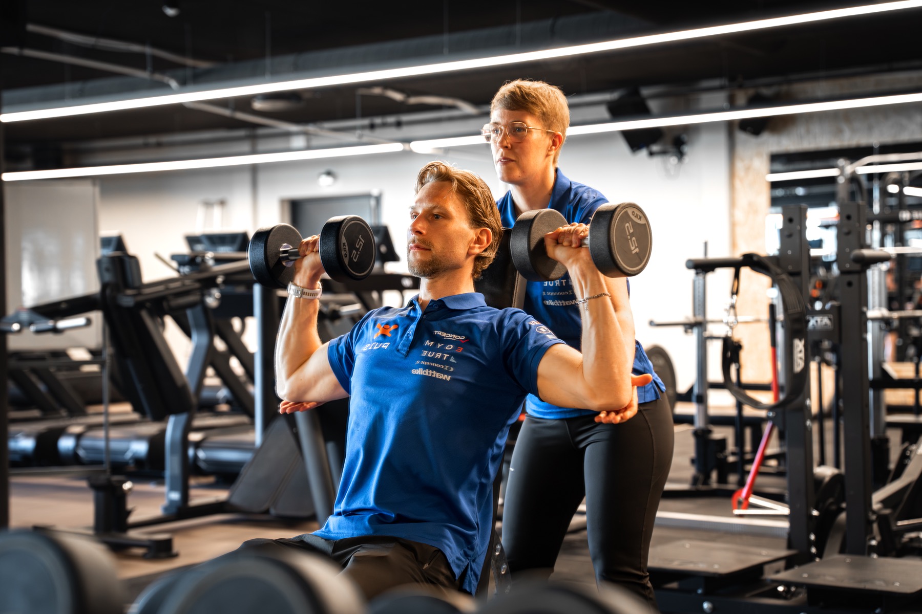 Trening på treningssenter